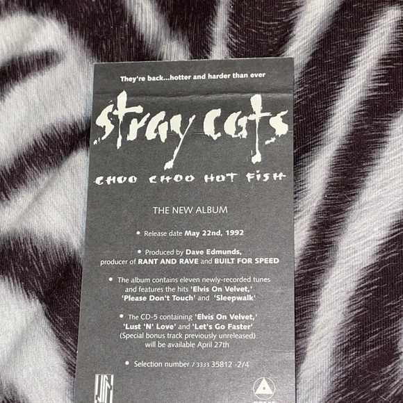STRAY CATS “ROCK TOKYO” VHS - Picture 7 of 11